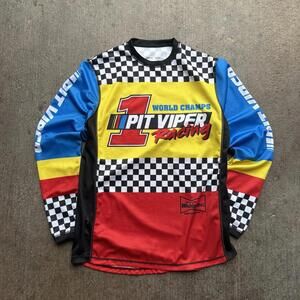 Pit Viper Motocross Championship Racing Jersey Tagged Small Fits Medium